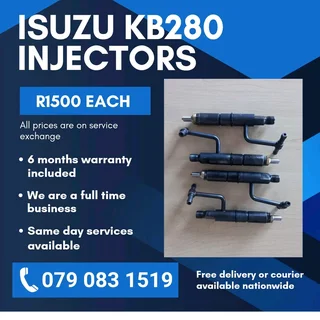 Isuzu Kb280 Injectors For Sale With Warranty Included