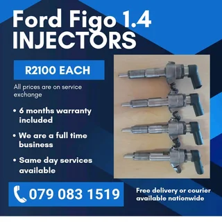 Ford Figo 1.4 Injectors For Sale With Warranty