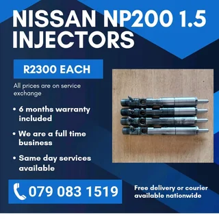 Nissan Np200 1.5 Injectors For Sale With Warranty