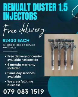 Renault Duster 1.5 Injectors For Sale With Warranty