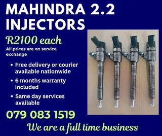 Mahindra 2.2 Injectors For Sale With Warranty