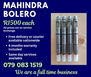 Mahindra Bolero Injectors For Sale With Warranty Included