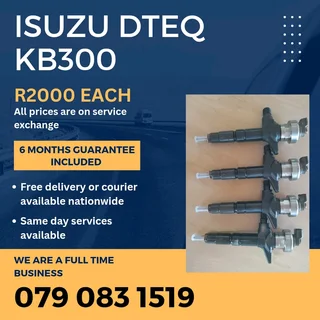 Isuzu Dteq Injectors For Sale With Warranty Included
