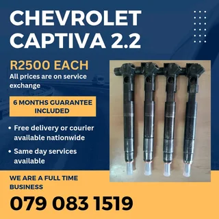 Chevrolet Captiva 2.2 Injectors For Sale With Warranty Included