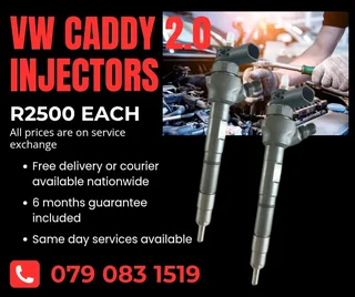 Vw Caddy 2.0 Injectors For Sale With Warranty