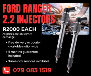 Ford Ranger 2.2 Injectors For Sale With Warranty Included