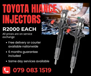 Toyota Hilux Injectors For Sale With Warranty Included