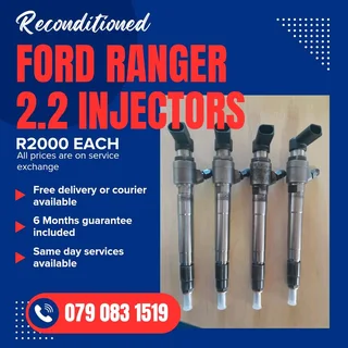 Ford Ranger 2.2 Injectors For Sale With Warranty