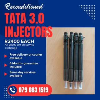 Tata 3.0 Injectors For Sale With Warranty Included