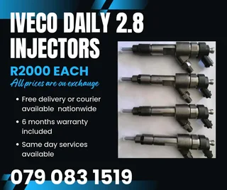 Iveco Daily 2.8 Injectors For Sale With Warranty Included