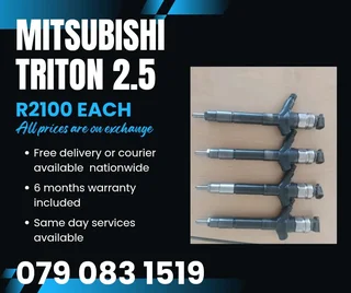 Mitshubishi Triton 2.5 Injectors For Sale With Warranty Included