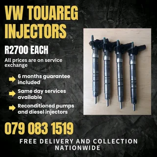 Vw Touareg Injectors For Sale With Warranty Included