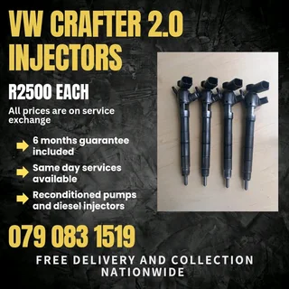 Vw Crafter 2.0 Injectors For Sale With