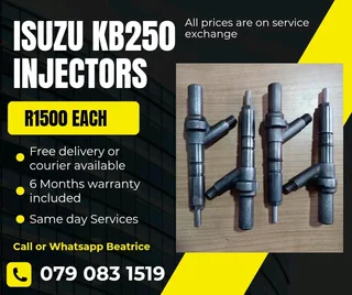 Isuzu Kb250 Injectors For Sale With Warranty Included
