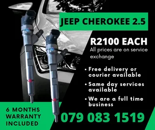 Jeep 2.5 Injectors For Sale With Warranty