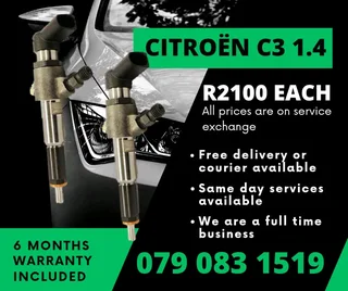 Citroën 1.4 Injectors For Sale With Warranty