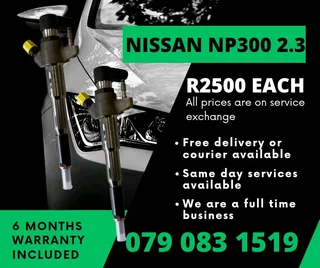 Nissan Np300 2.3 Injectors For Sale With Warranty Included