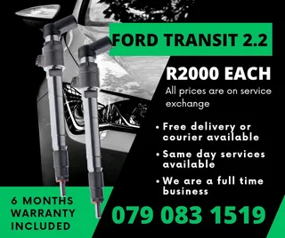 Ford Ranger 2.2 Injectors For Sale With Warranty