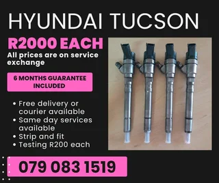 Hyundai Tucson Injectors For Sale With Warranty Included