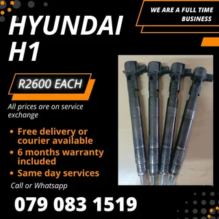 Hyundai H1 Injectors For Sale With Warranty Included