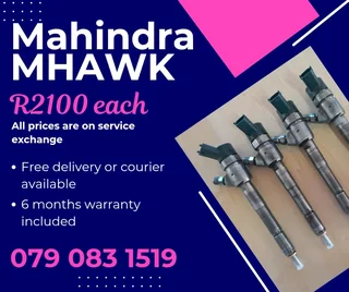 Mahindra Mhawk Injectors For Sale With Warranty