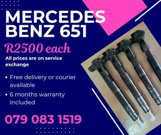 Mercedes Benz 651 Injectors For Sale With Warranty Included