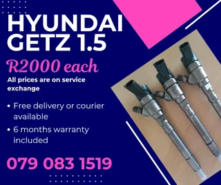 Hyundai Getz 1.5 Injectors For Sale With Warranty Included