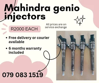 Mahindra Genio Injectors For Sale With Warranty Included