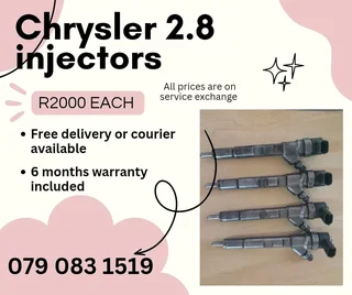 Chrysler 2.8 Injectors For Sale With Warranty