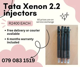 Tata Xenon 2.2 Injectors For Sale With Warranty