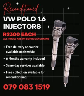 Vw Polo 1.6 Injectors For Sale With Warranty