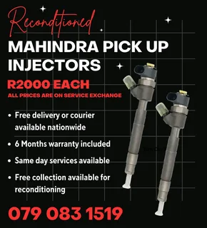 Mahindra Pick Up Injectors For Sale With Warranty
