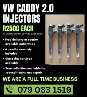 Vw Caddy 2.0 Injectors For Sale With Warranty