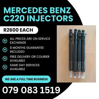 Mercedes Benz C220 Injectors For Sale With Warranty Included