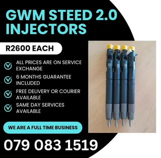 Gwm Steed 2.0 Injectors For Sale With