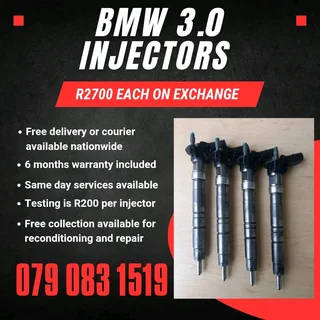 Bmw 3.0 Injectors For Sale With Warranty Included