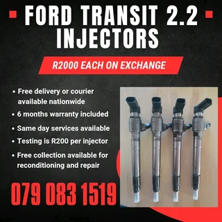 Ford Transit 2.2 Injectors For Sale With Warranty