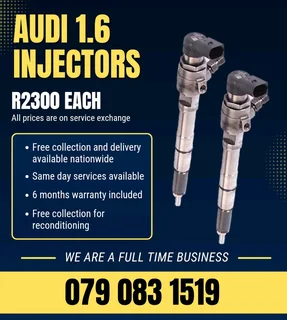 Audi 1.6 Injectors For Sale With Warranty Included