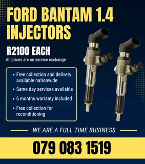 Ford Bamtam 1.4 Injectors For Sale With Warranty Included