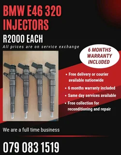Bmw E46 320 Injectors For Sale With Warranty Included