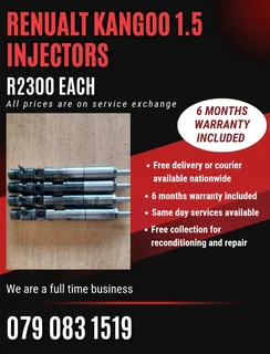 Renault Kangoo 1.5 Injectors For Sale With Warranty
