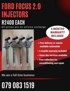 Ford Focus 2.0 Injectors For Sale With Warranty