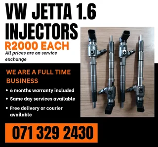 Vw Jetta 1.6 Injectors For Sale With Warranty Included