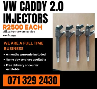 Vw Caddy 2.0 Injectors For Sale With Warranty Included