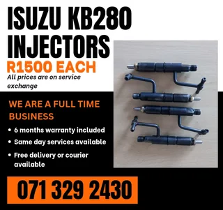 Isuzu Kb280 Injectors For Sale With Warranty Included