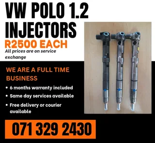 Vw Polo 1.2 Injectors For Sale With Warranty Included