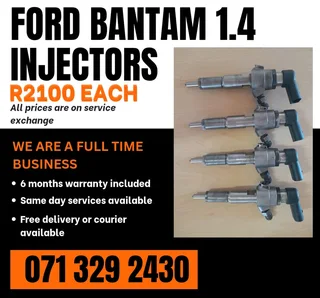 Ford Bamtam 1.4 Injectors For Sale With Warranty