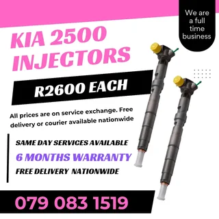 Kia 2500 Injectors For Sale With Warranty Included