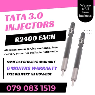 Tata 3.0 Injectors For Sale With Warranty Included