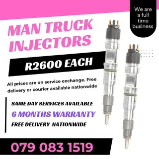 Man Truck Injectors For Sale With Warranty Included
